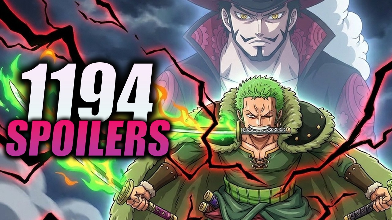 You Won't Believe What Zoro Does... (Mihawk Power-Up!) / One Piece Chapter 1194 Spoilers