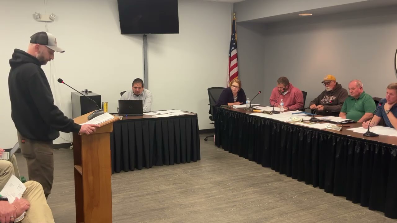 Sparta Town Council March 3, 2026, 6:00pm