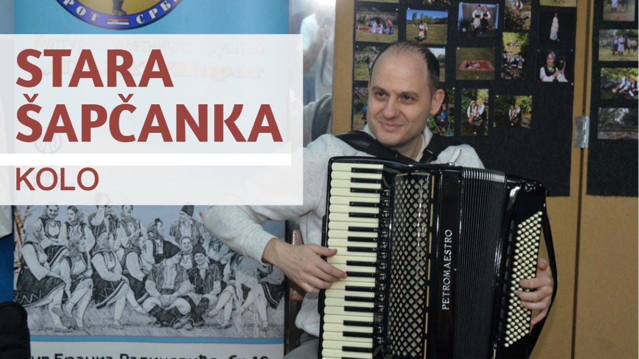Stara Šapčanka kolo (tradicionalno) - Vlada Veselinović [harmonika/accordion]