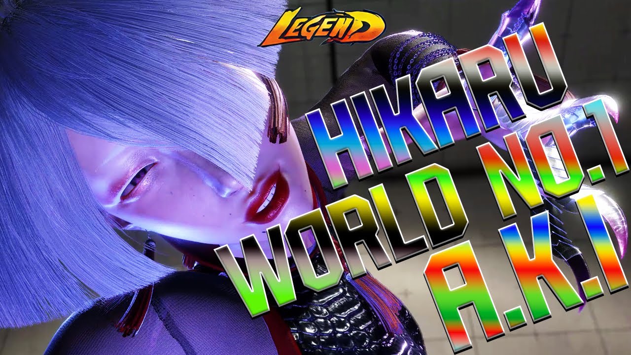 Street Fighter 6 🔥 Hikaru Shiftne World No.1 A.K.I. Unstoppable !