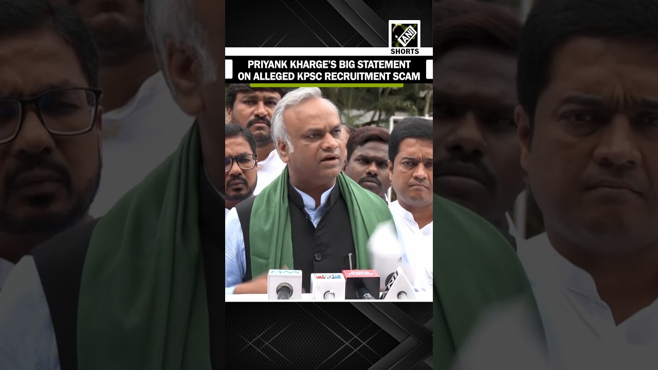 &lsquo;We are cooperating with ED&hellip;&rsquo;: K&rsquo;taka Min Priyank Kharge said this on alleged KPSC recruitment scam