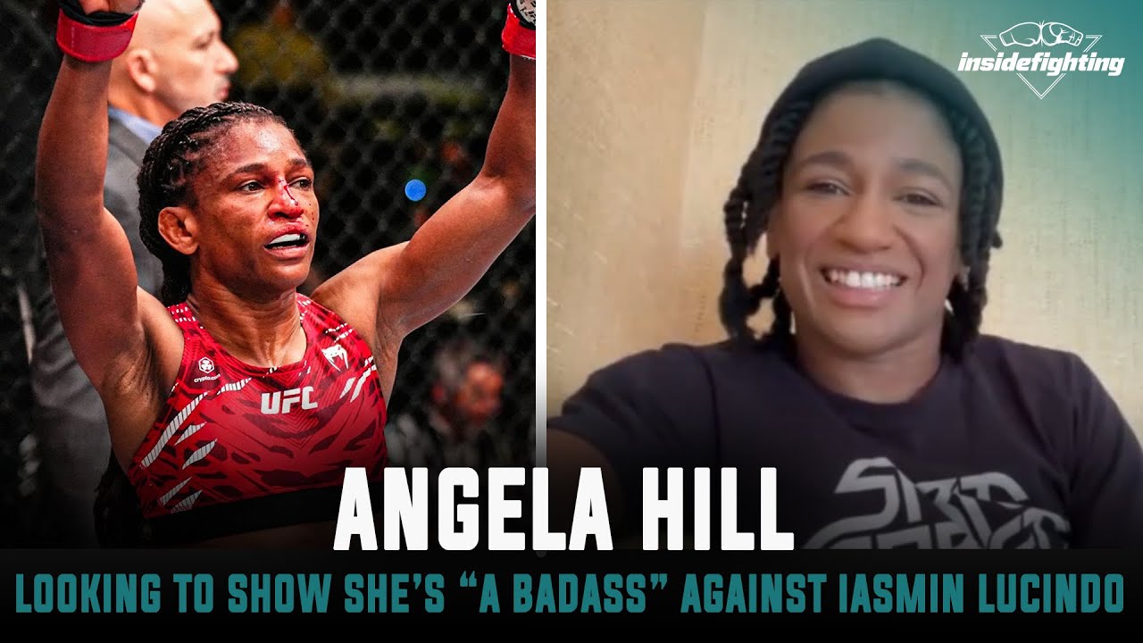 Angela Hill Looking To Show She’s “A Badass” Against Iasmin Lucindo