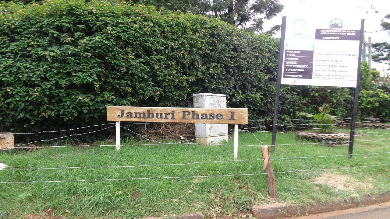 Jamhuri Estate Nairobi.