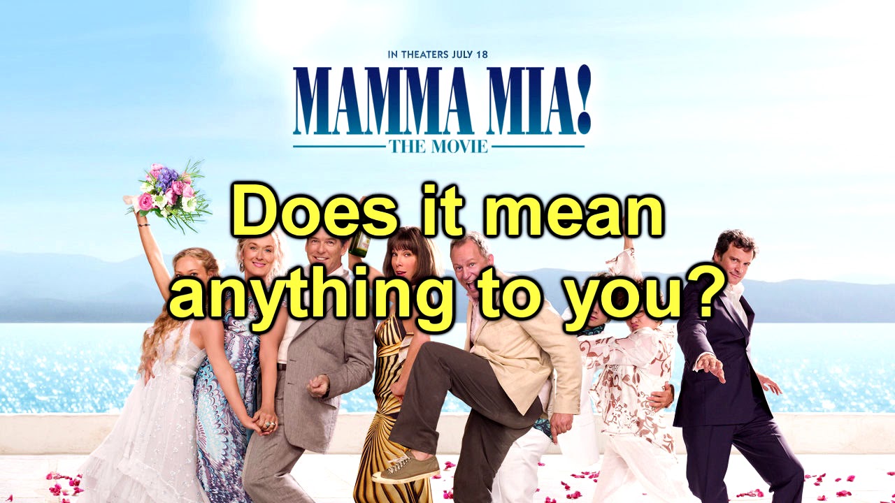 Mamma Mia - The Name of the Game (Instrumental/Karaoke)