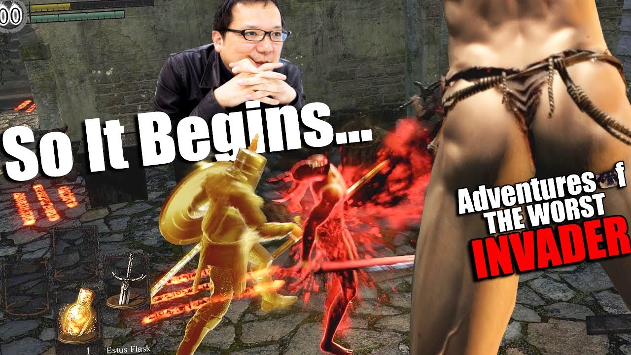 Dark Souls REMASTERED PvP: Adventures Of The Actual Worst Invader (Network Test)