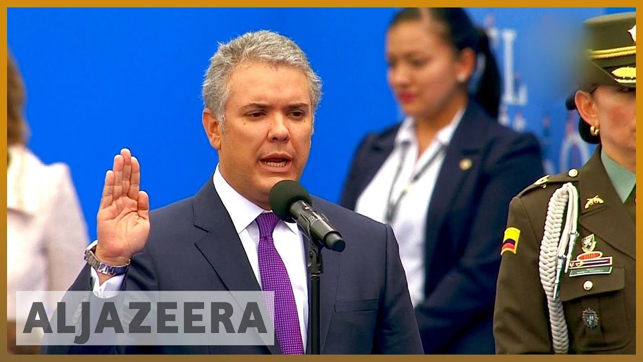 🇨🇴 Ivan Duque sworn in as Colombia's next president | Al Jazeera English