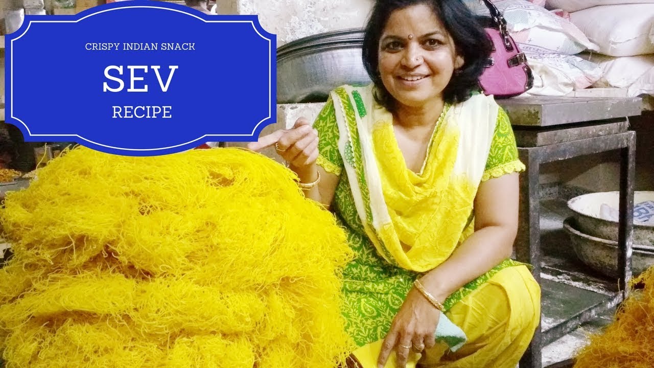 Nylon sev recipes | Crispy Besan Sev for Namkeen - Simple Sev Recipe/ Namkeen Recipe