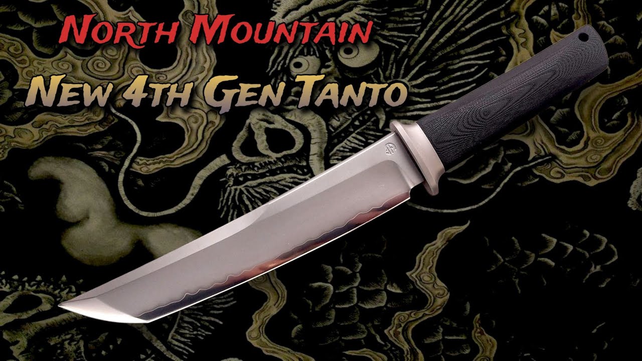 North Mountain New Chop 4th Gen Tanto: Yet Another Stellar Heirloom Large Fixed Blade!