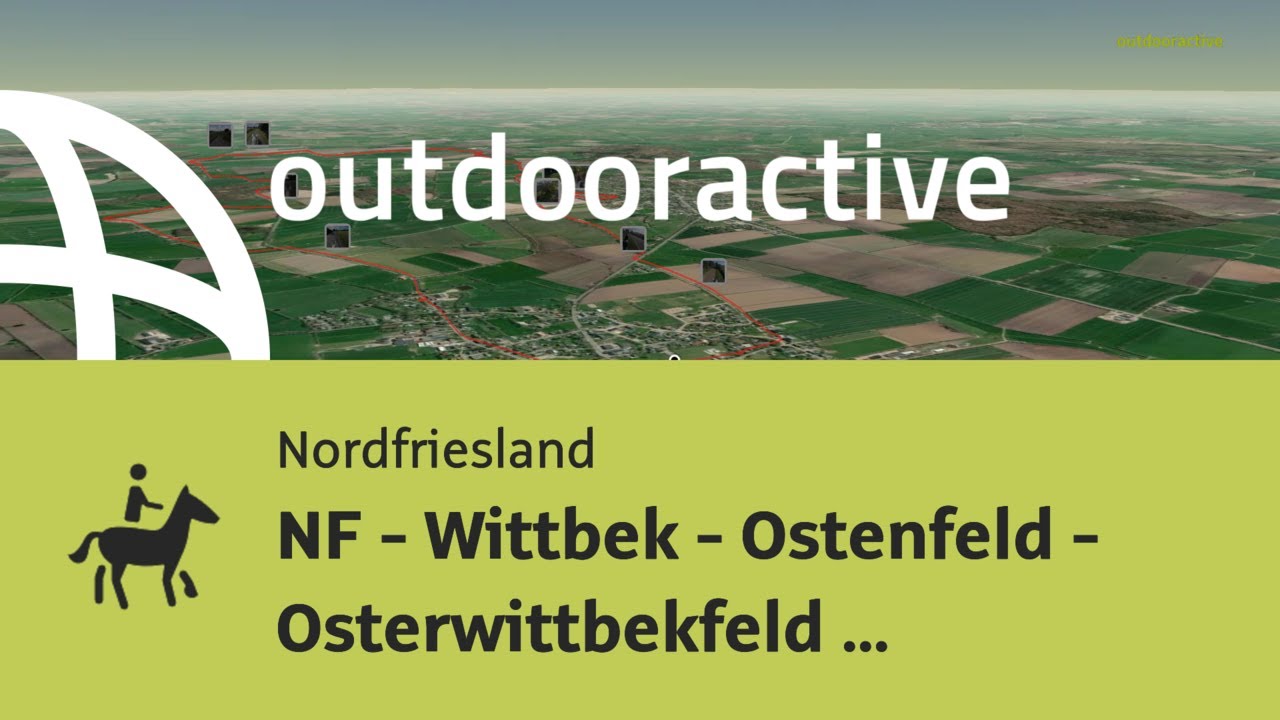 Reitweg in Nordfriesland: NF - Wittbek - Ostenfeld - Osterwittbekfeld - 1km