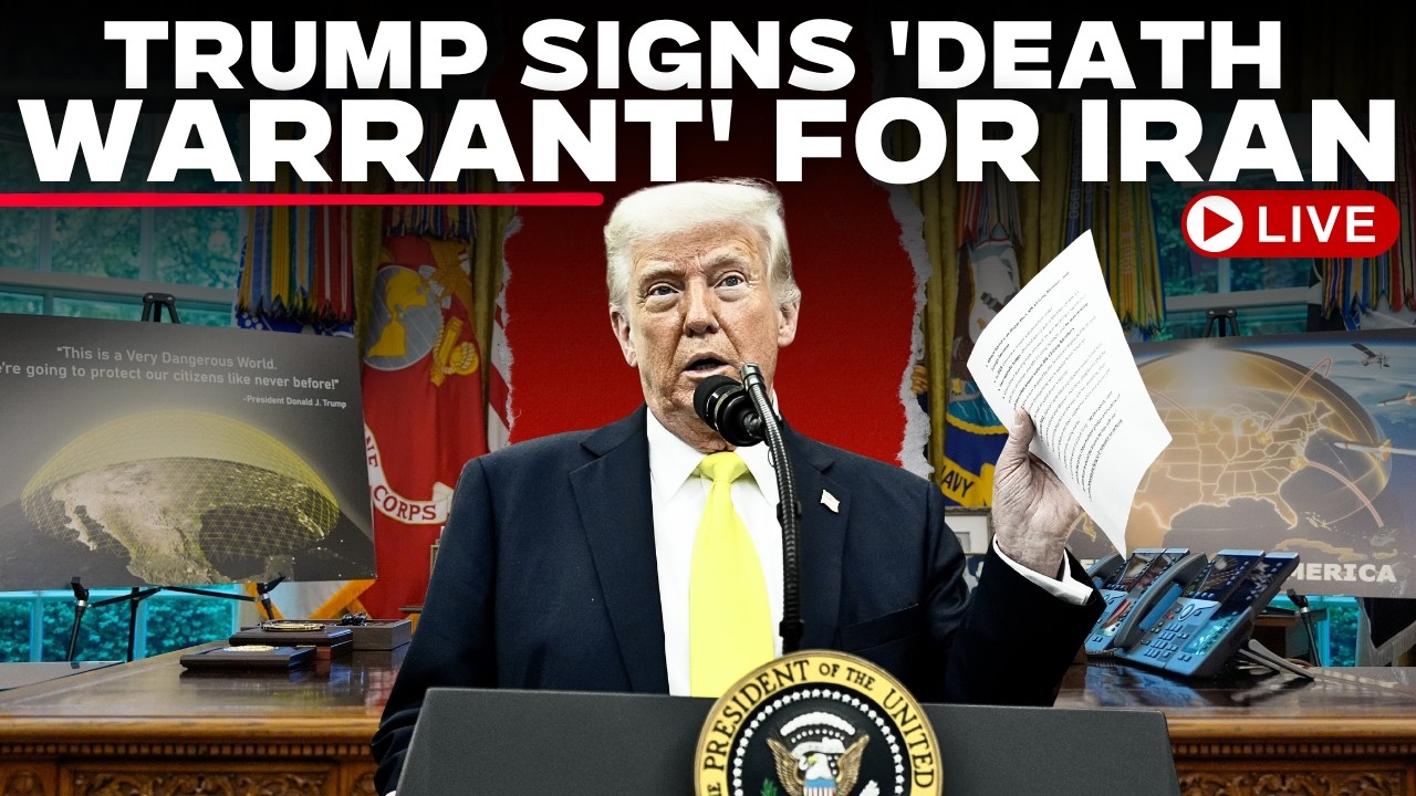 Donald Trump Announcement Live | Trump Makes Major Statement From The White House | US Iran War
