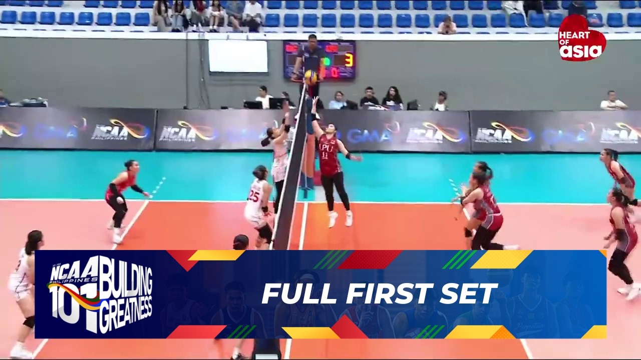 FULL FIRST SET - EAC Lady Generals vs LPU Lady Pirates | NCAA Season 101
