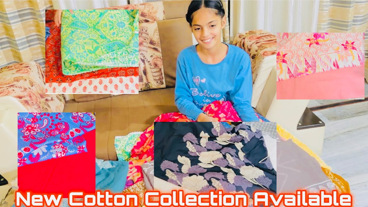||Savreen Ne Pehli Vaar Bnayea Cotton Suit Collection Vlog||New Matching And Allover Suits||