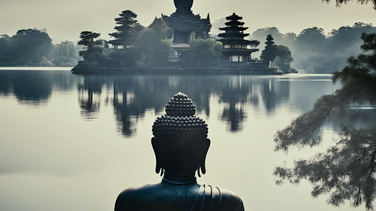 Buddha's Serenity | Meditation by the Tranquil Lake