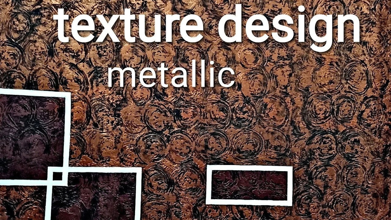 Texture Design Room show wall  indigo metallic double colur