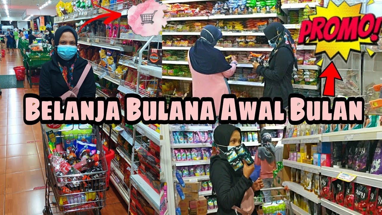 Grocery shopping || Belanja Bulanan Anak Kost jogja di mirota kampus Simanjuntak