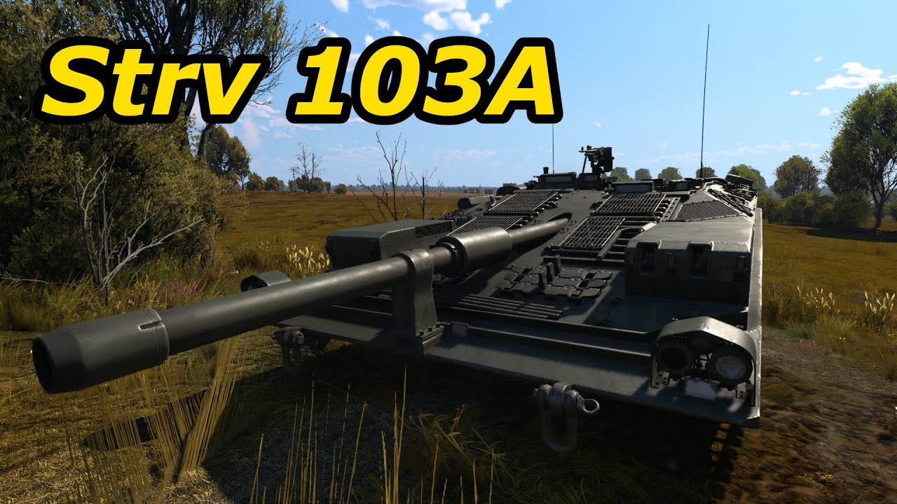 To jest MBT czy niszczyciel? | Strv 103A | War Thunder gameplay PL