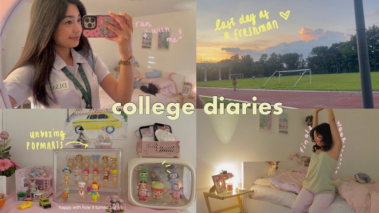 COLLEGE DIARIES | Bye Frosh Year, Hair Care, Popmart Unboxing 💐🧸