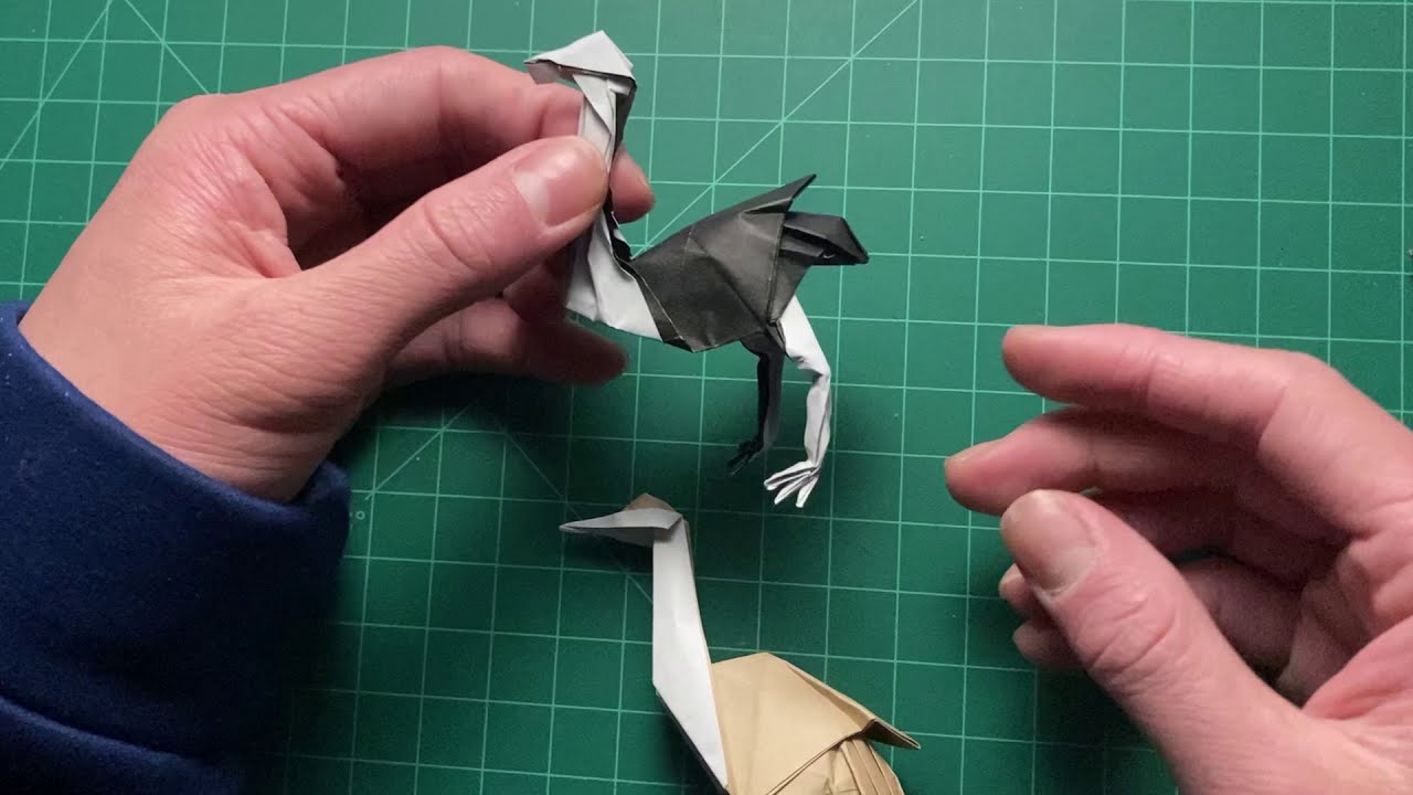 Origami Design Class lesson 3.3 | Grafting example folding