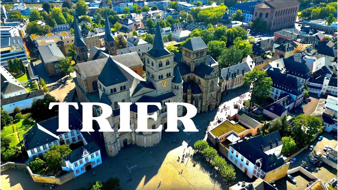 Trier, Germany in 4K Drohne
