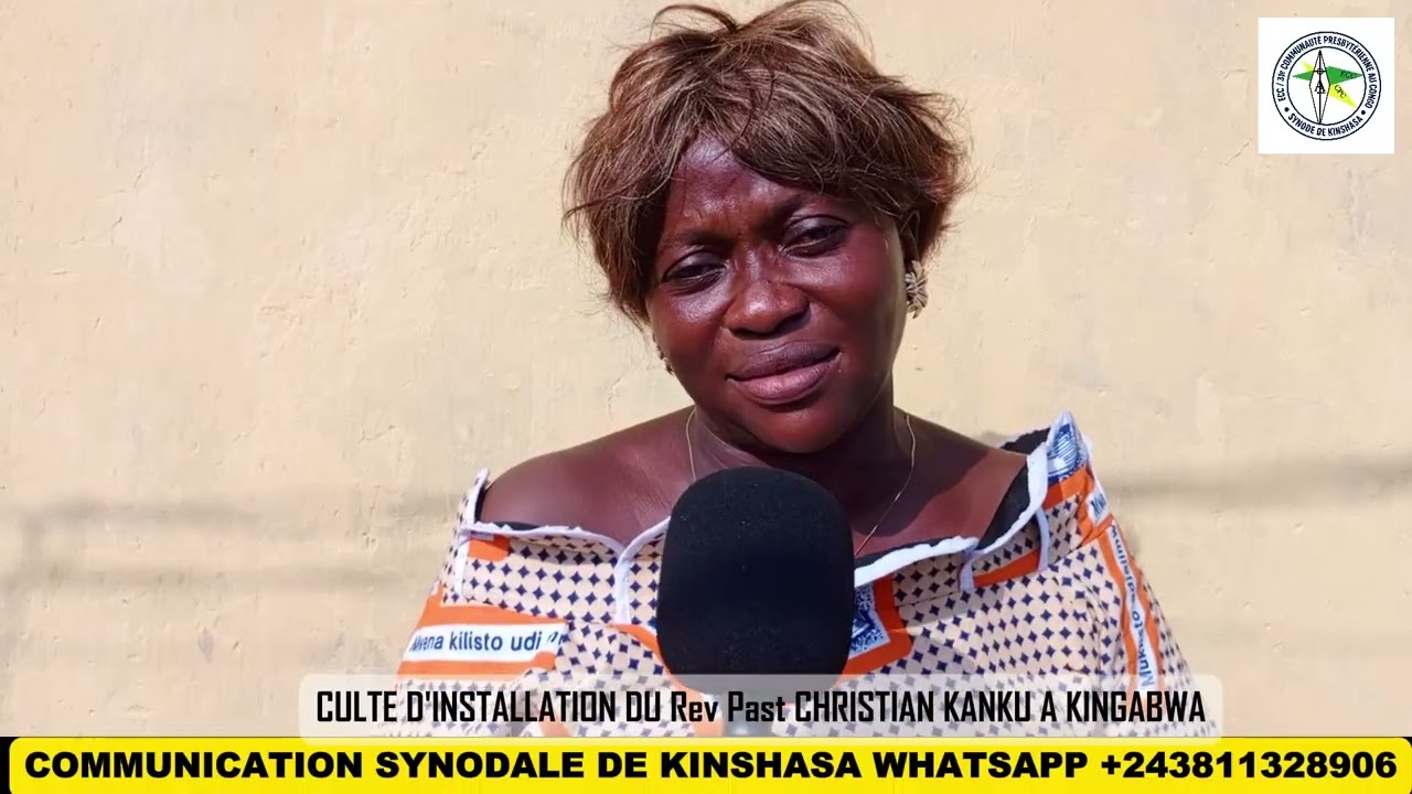 LE REPORTAGE DU CULTE D'INSTALLATION DU REV PASTEUR CHRISTIAN NTUMBA DE LA PAROISSE KINGABWA 