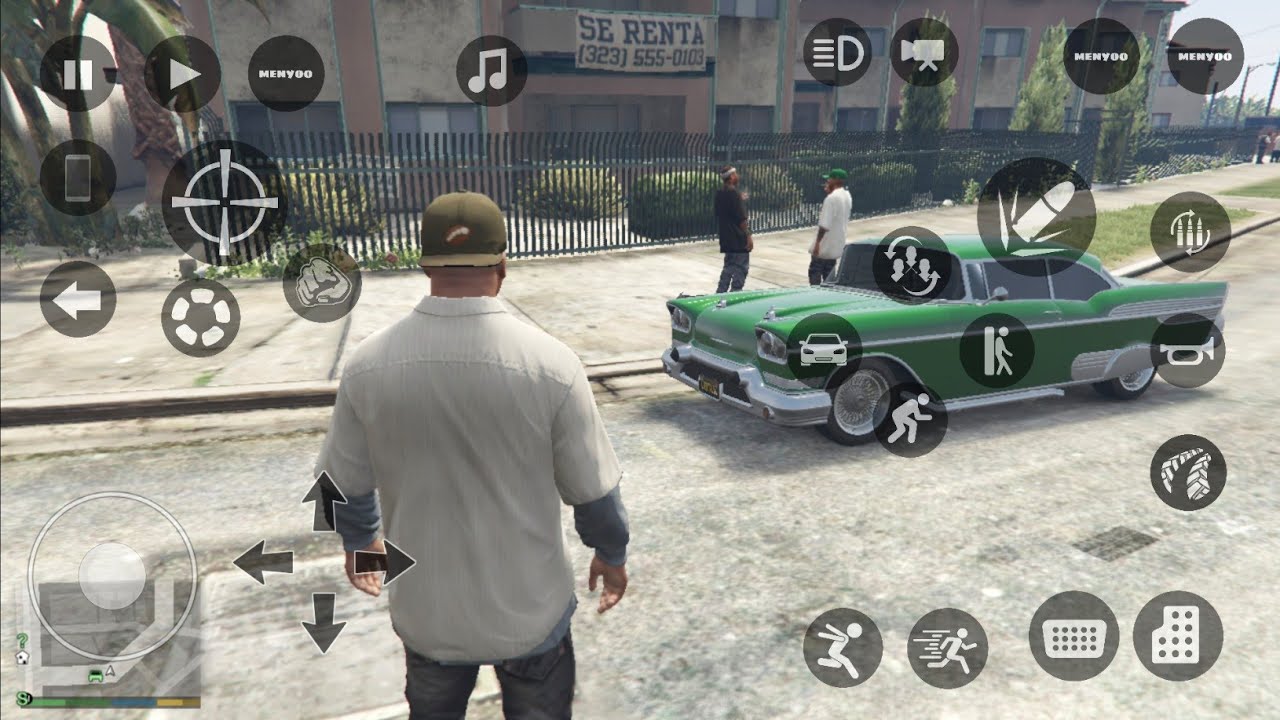 GTA 5 Android Gameplay Offline | Winlator Ludashi V2.8.2 with Input Bridge Touch Control