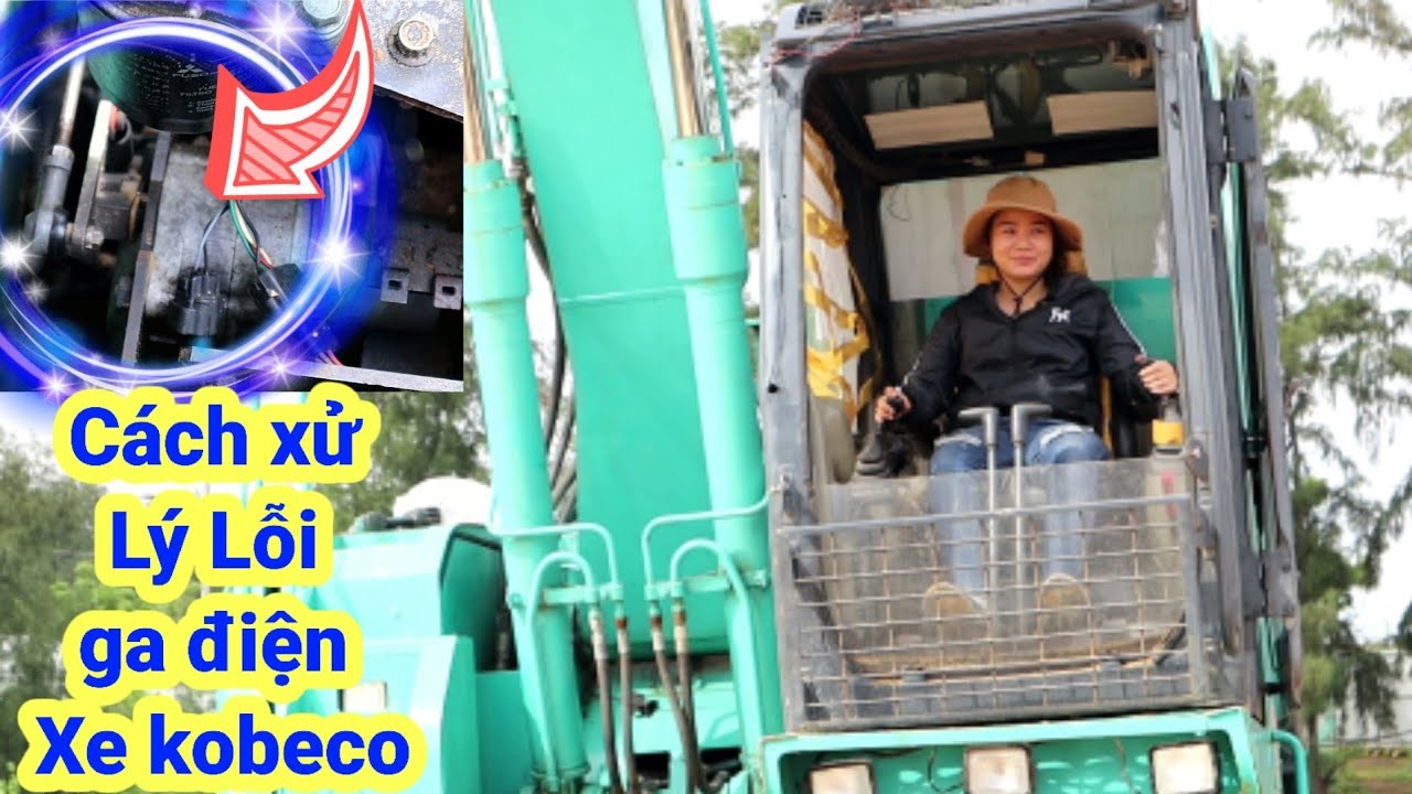 Lỗi ga điện.Báo lỗi màng hình.cách chỉnh cần ga tự động chuẩn 100%.