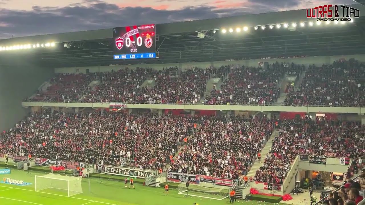 CL: Spartak Trnava - Wisła Kraków [Fani Spartaka]  2024-08-08