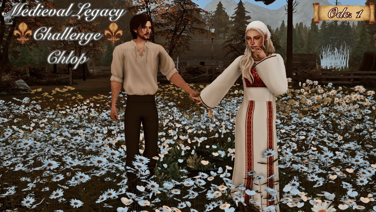 Medieval Legacy Challenge💕🤍The Sims 4 Challenge💕🤍odcinek 1