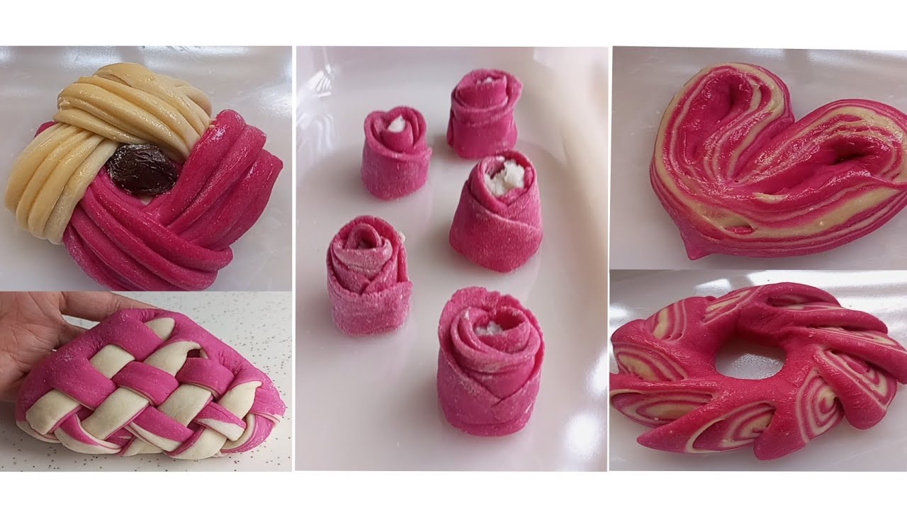 Different Shapes of Bread || Satisfying and creative way to shape to dough || Bread Shaping ideas 