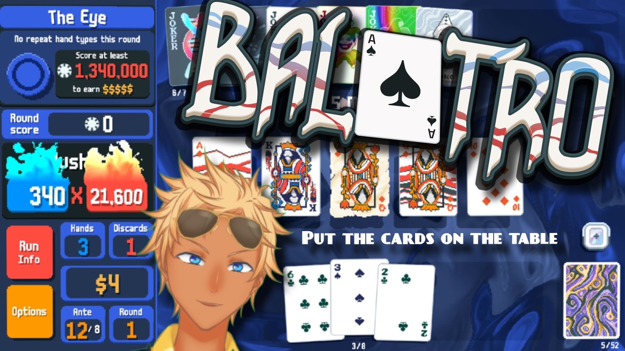 [Balatro] Putting The Cards On The Table [EN/IDVtuber]