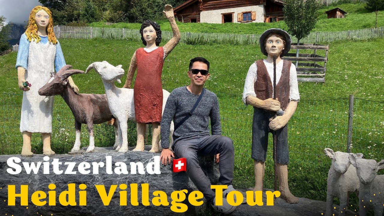 Inside Heidi’s Village in Switzerland – Original Heidi House Tour! 