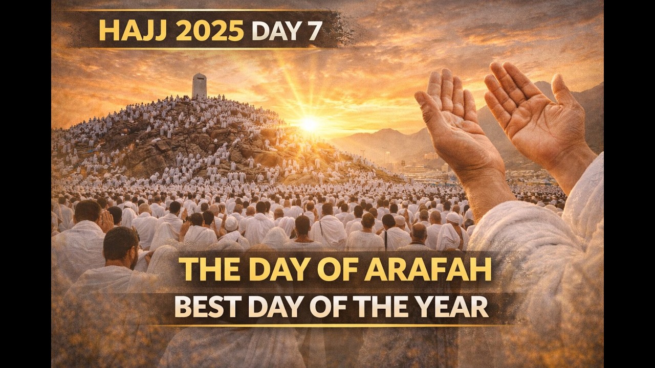 Hajj 2025 Day 7 | Arafat Day Experience | The Most Important Day of Hajj