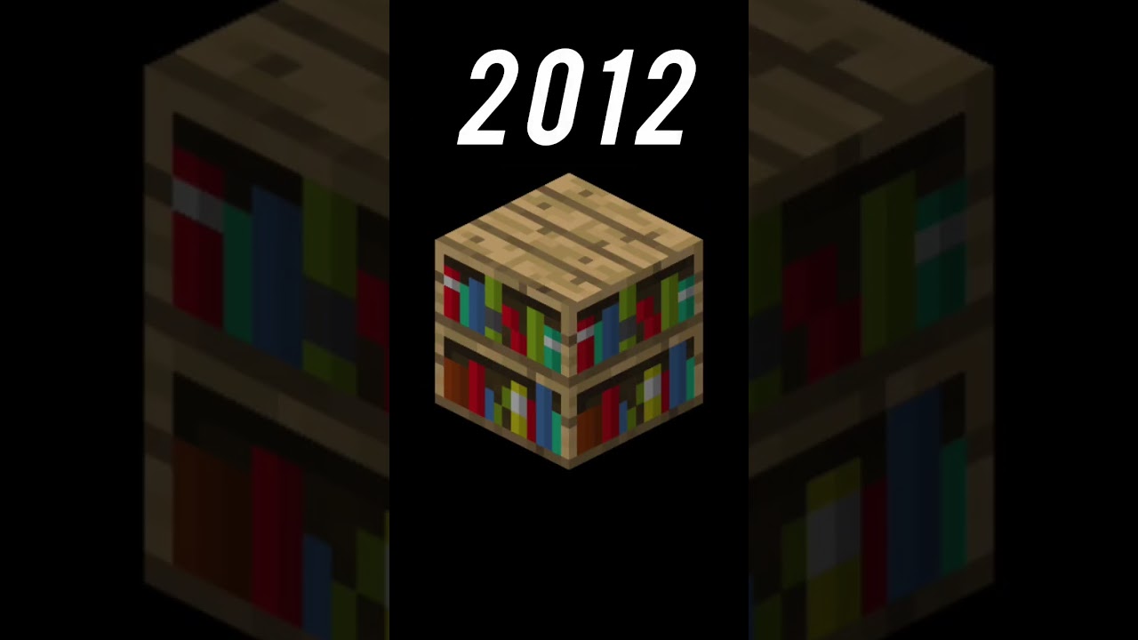 Minecraft blocks new vs old.