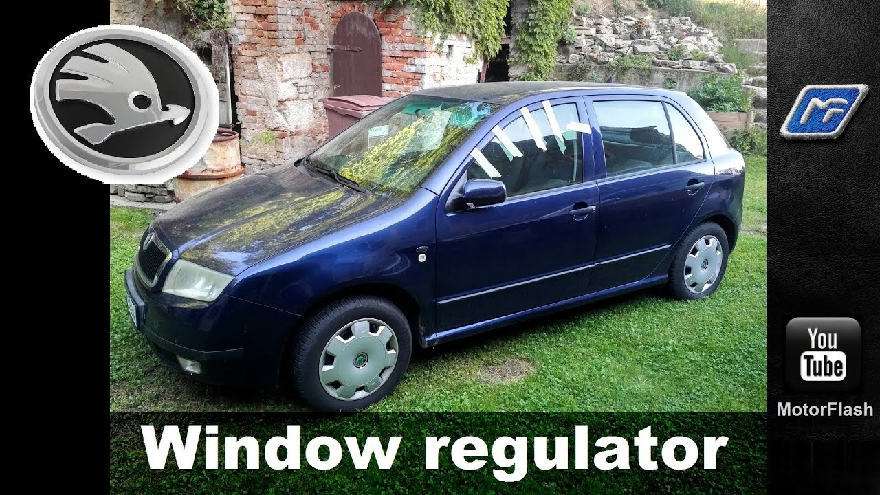 Škoda Fabia MK1 - Jak opravit Stahování Oken / How to fix Window Opening