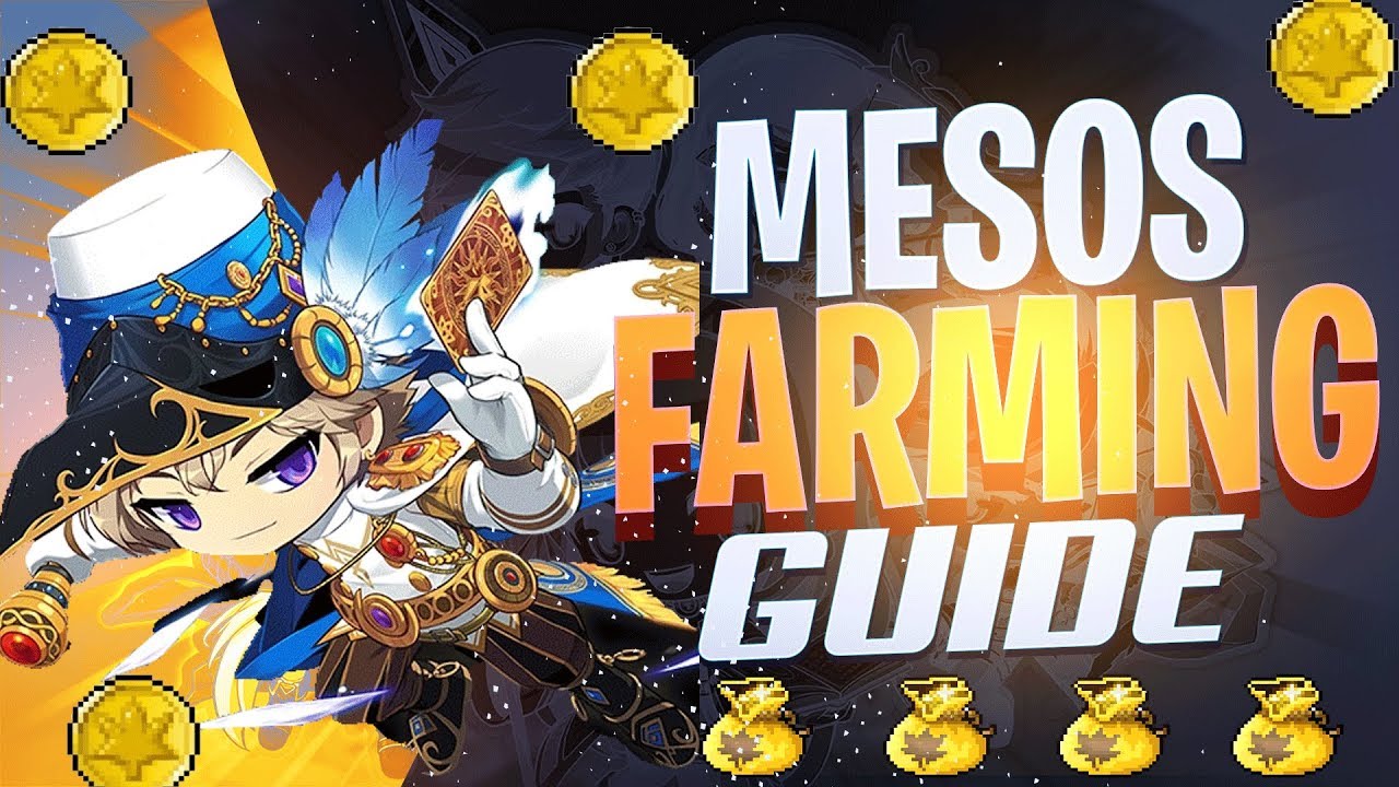 [Maplestory M] Meso Farming Guide - Best places to farm Mesos in Maplestory Mobile