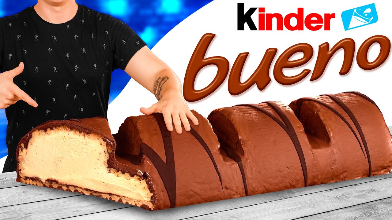 Riesen Kinder Bueno | So bauen Sie das größte DIY- Kinder Bueno der Welt von VANZAI