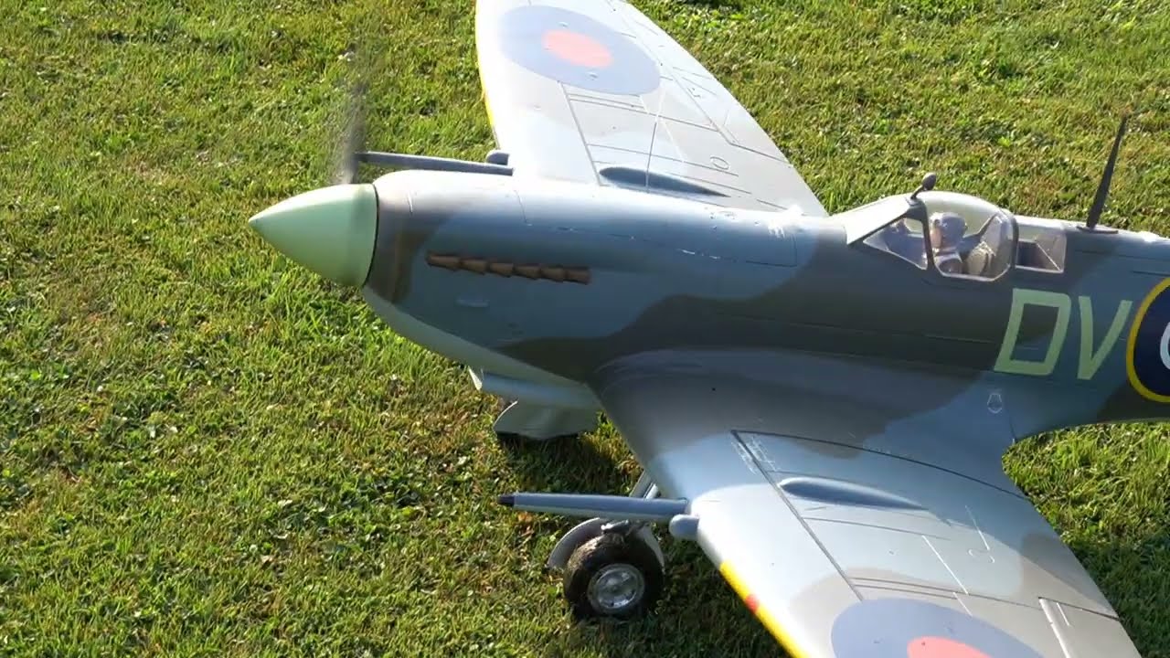 Flightline 1600mm Spitfire (not every landing is butter)
