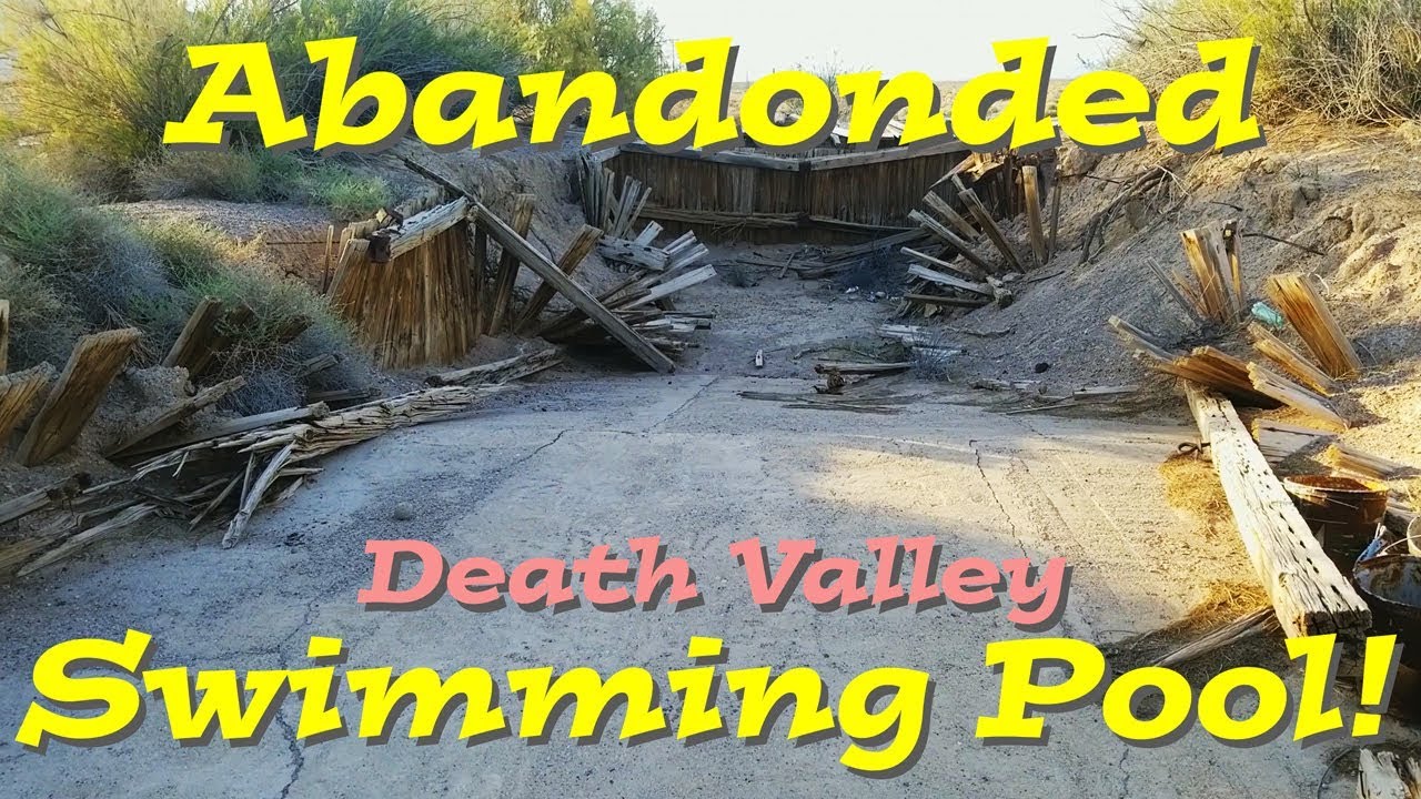 Abandoned Death Valley Pool!