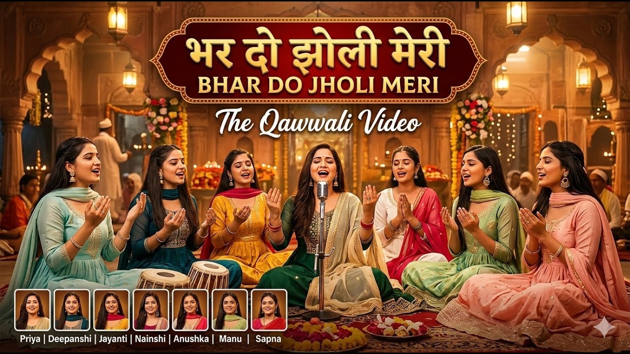 🎵 Bhar Do Jholi Meri - A Soulful Qawwali Journey #BharDoJholiMeri #Qawwali #SufiVibes #DevotionalVi