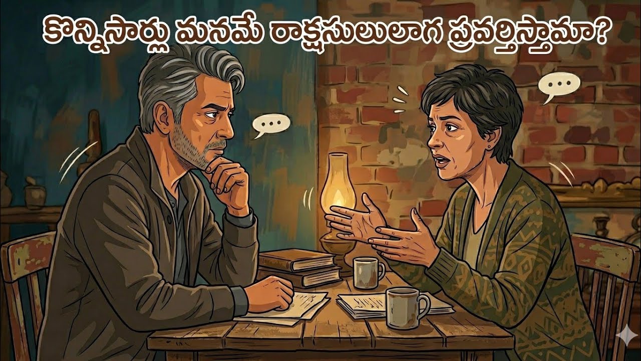 కొన్ని సార్లు మనమే దెయ్యం మరియు రాక్షసులు... ఎలా?