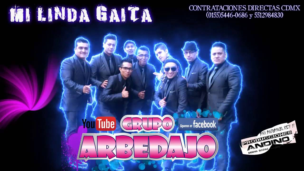 GRUPO ARBEDAJO  MI LINDA GAITA TEMA ESTRENO