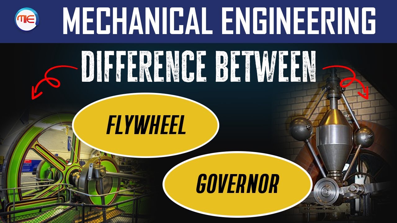FLYWHEEL VS GOVERNOR | What is the Difference between Flywheel & Governor (Hindi) |Theory of Machine