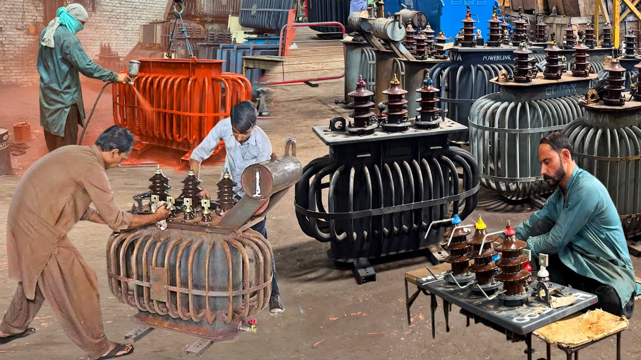 🏭 Inside Transformer Factory | High Voltage Transformer Manufacturing Process