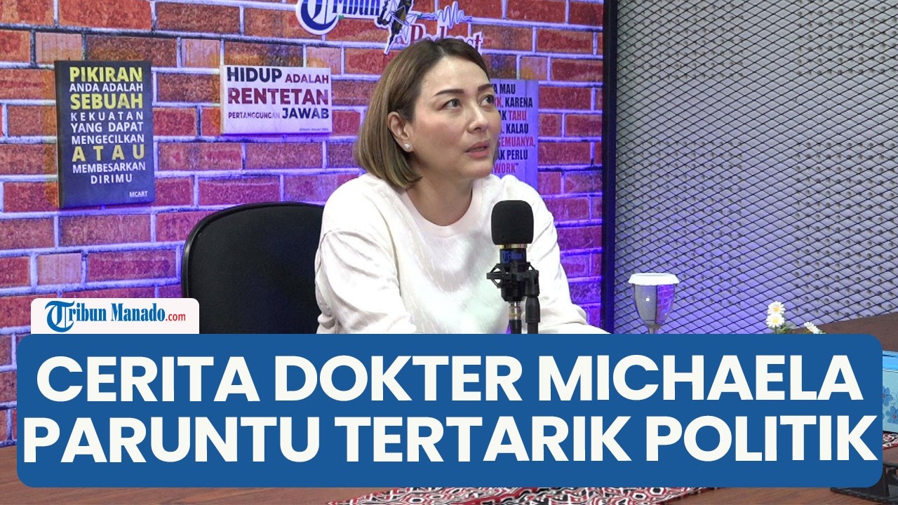 Cerita Dokter Michaela Paruntu Tinggalkan Status Dosen FK Unsrat - Hingga Awal Tertarik Politik