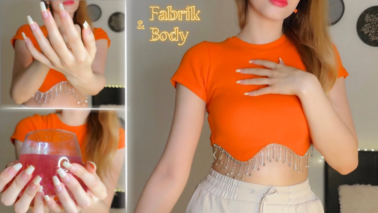 Fabric Scratching ASMR with Long Natural Nails (No Talking, Just Relaxing Tingles) 🧡🎧