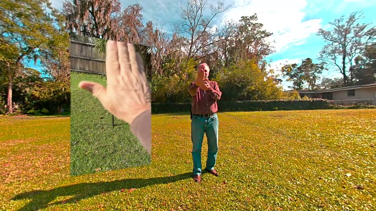 SLAM XCAM Back Yard Testing  Gimbal and Rode audio