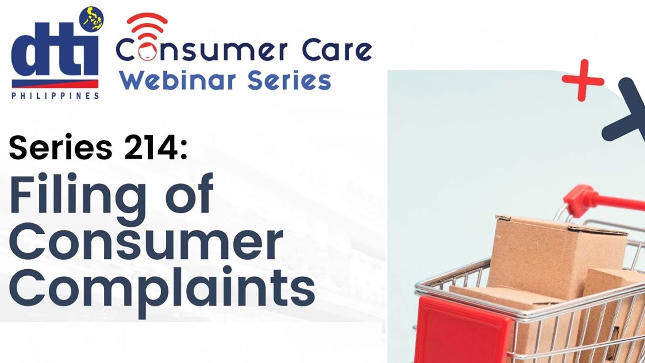 Filing of Consumer Complaints