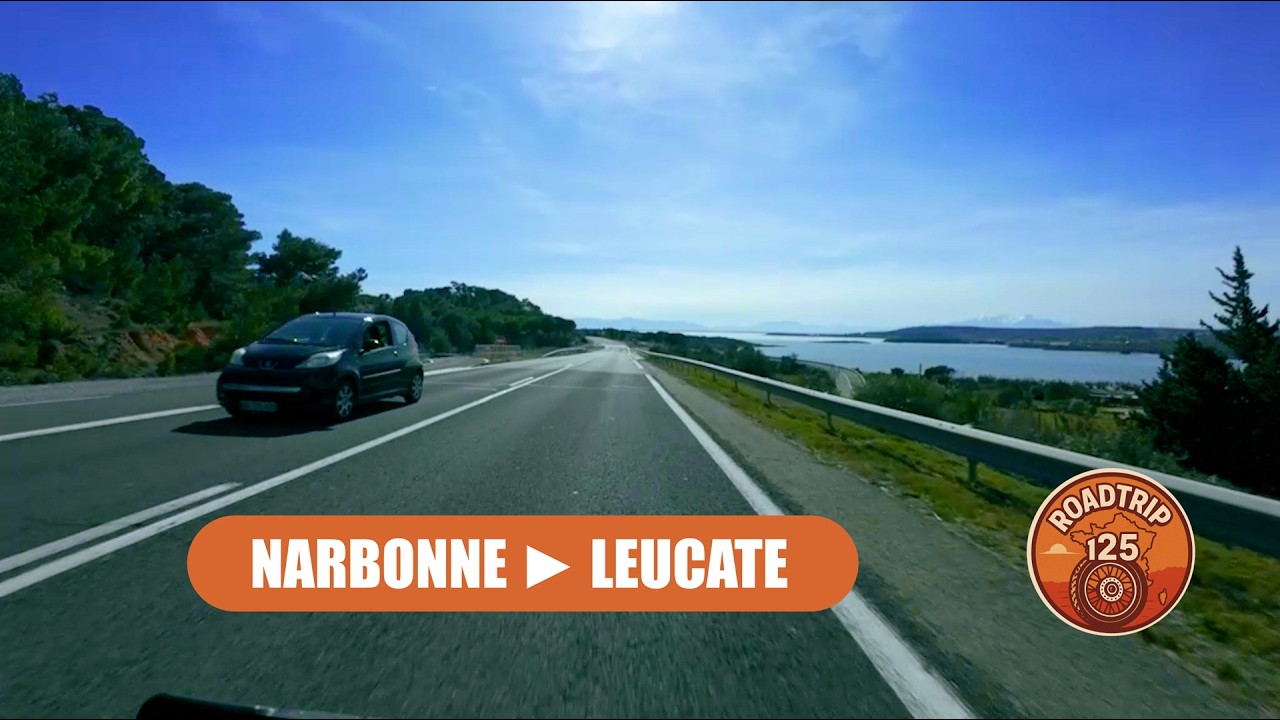 Narbonne ► Leucate | Zontes Scrambler X 125