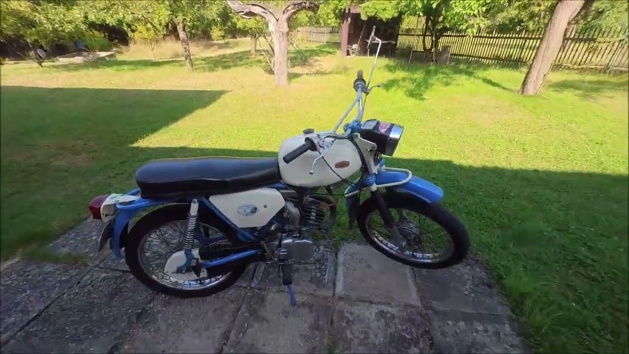 Jawa 90 Cross (1969) - jízda na výstavu