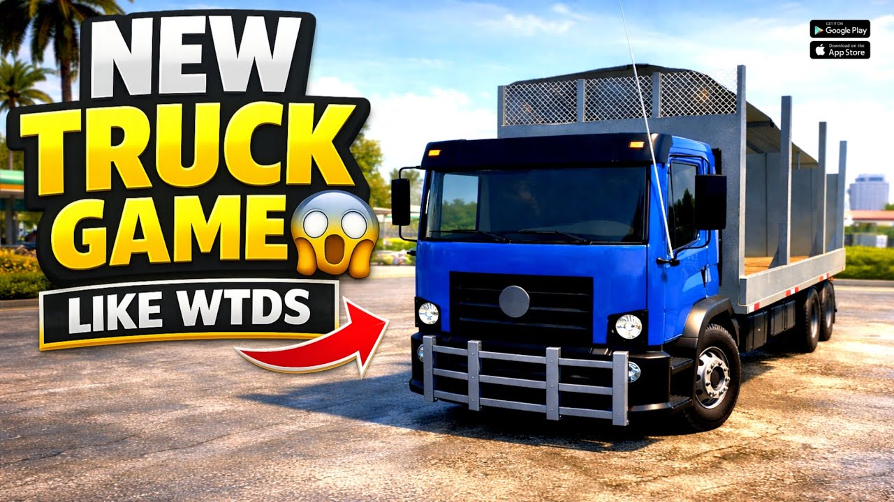 Новая игра, похожая на World Truck Driving Sim🎉 Первый тизер игрового процесса🔥🤯